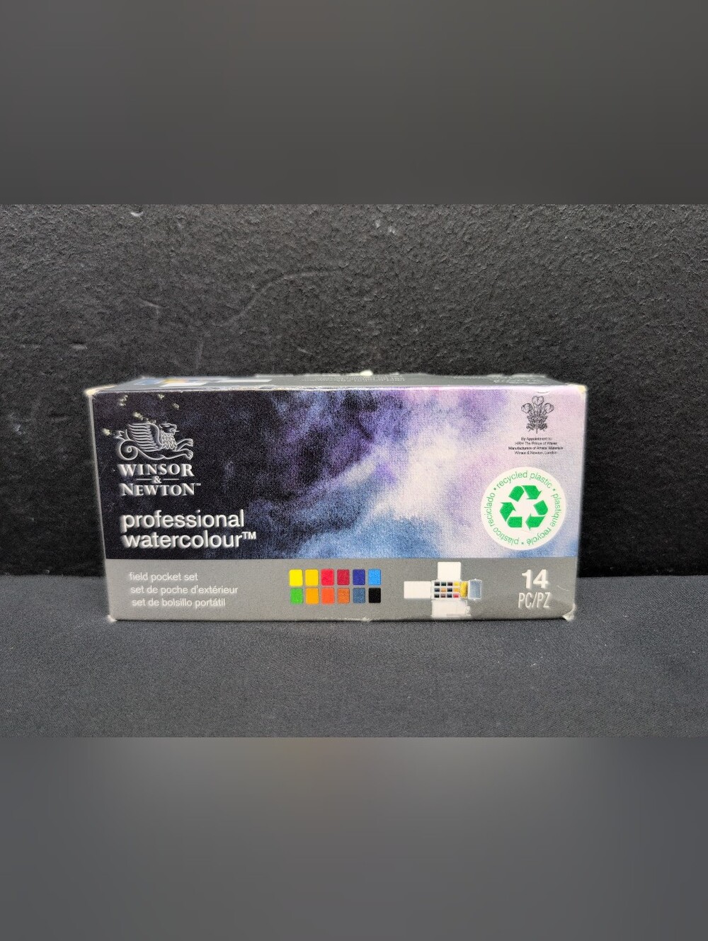 Winsor & Newton Professional Watercolor Field Pocket Set 14 Pc